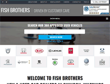 Tablet Screenshot of fish-bros.co.uk